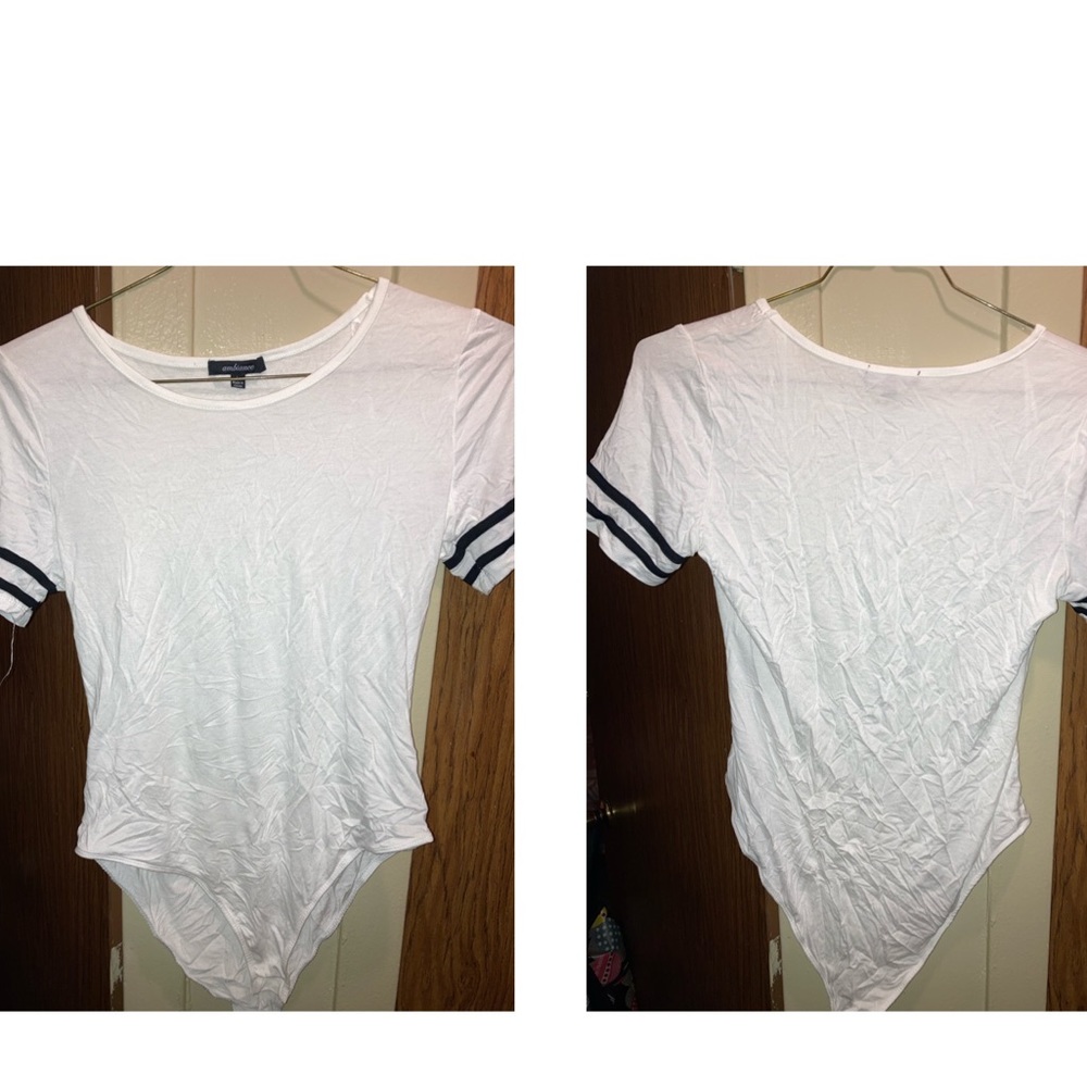 Casual white bodysuit